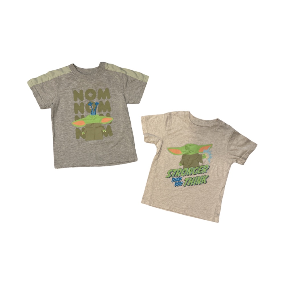 Kids Baby Yoda T-Shirts Sz 5T